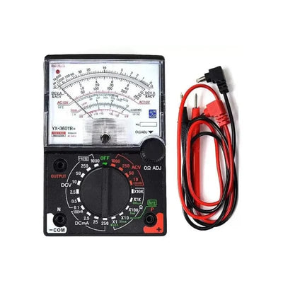 Analog Multimeter – Titan YX-360TR E-L-B | AC/DC Voltage & Current | hFE & Continuity | Mirrored Scale