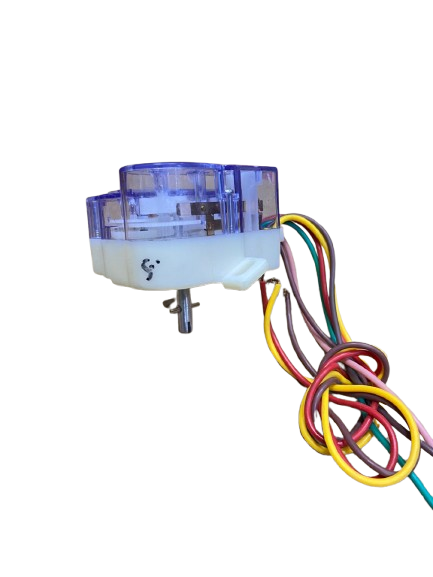 6-Wire Washing Machine Timer – Straight Ear / Cross Ear Design | Universal Semi-Automatic Control | DXT-15 Type