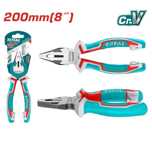 Combination Pliers – 8″ / 200mm | Cr-V Steel | High Grip Handle