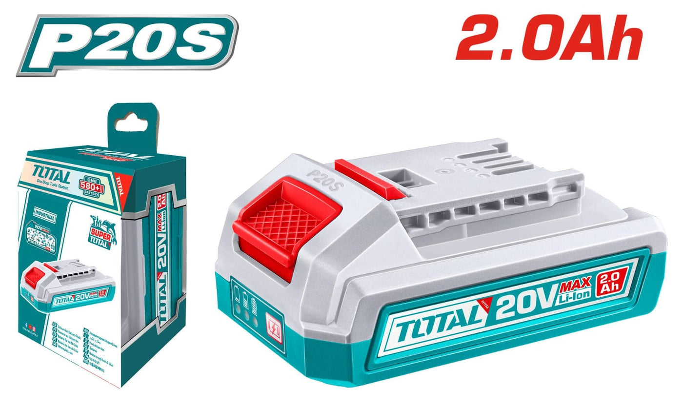 Lithium-Ion Battery Pack – 20V / 2.0Ah | TOTAL P20S Series