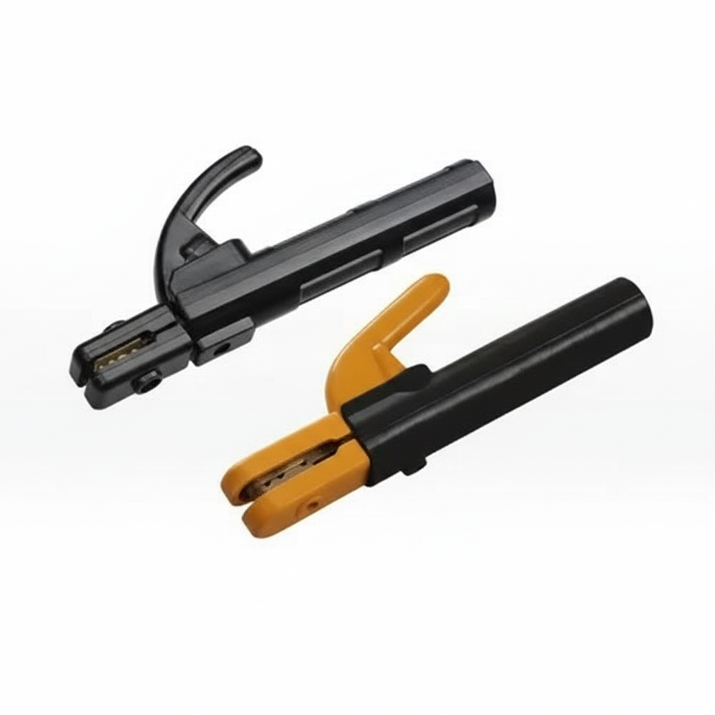 Electrode Holder – Fibre Perfect | Heavy-Duty Welding Clamp | Copper Tube | Insulated Handle

---