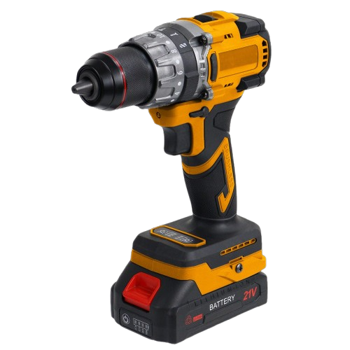 Cordless Drill – 20V | Brushless Motor | Impact Function | 2 Batteries