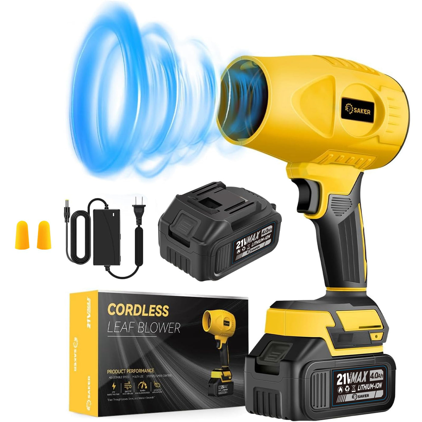 Brushless Storm Gun | High-Speed Lithium-Ion | 3500W Power