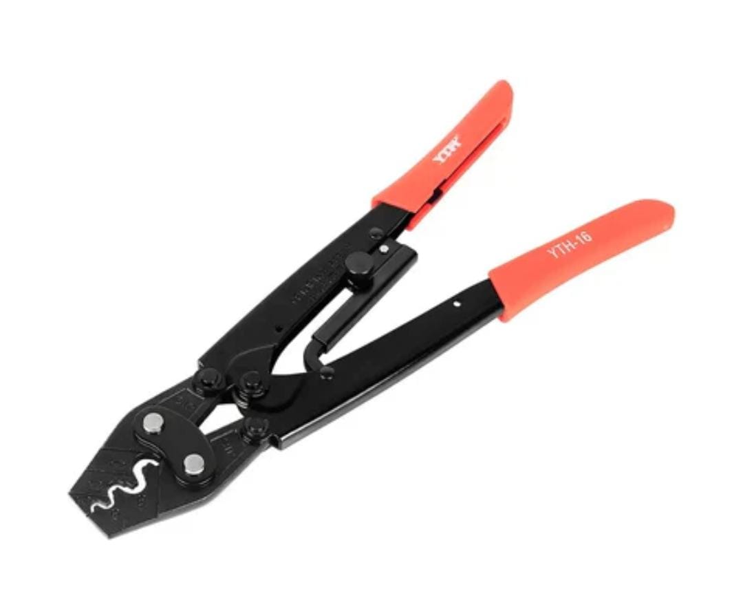 Ratcheting Crimping Tool – YTH-25 | Terminal & Connector Crimper | High-Carbon Steel | Precision Grip
