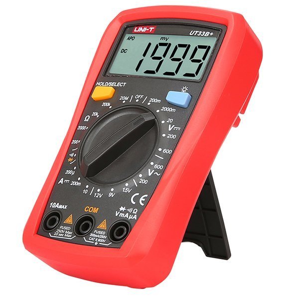 Digital Multimeter – UNI-T UT33B+ | Palm Size | Battery Test | CAT II 600V