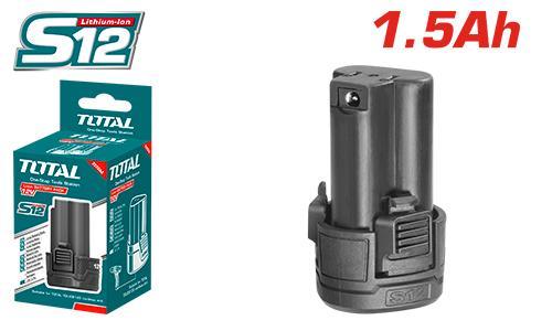 Lithium-Ion Battery Pack – 12V / 1.5Ah | TOTAL S12 Series