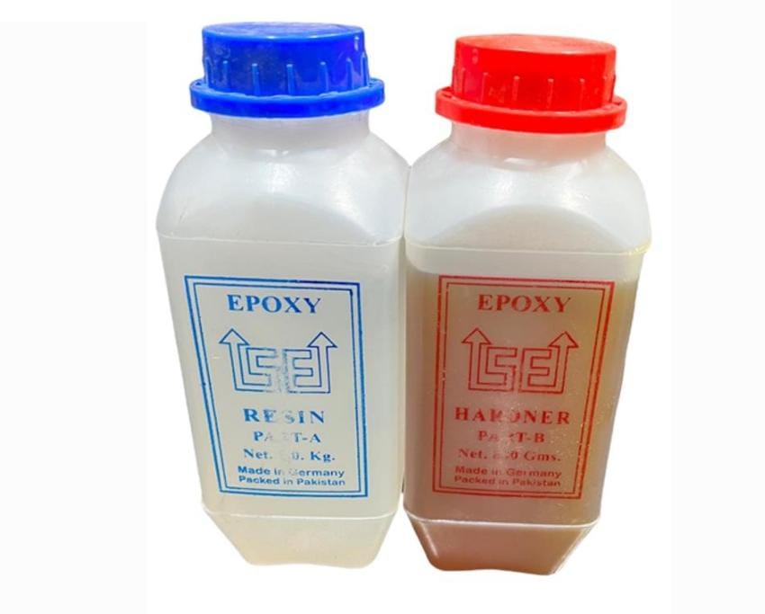 Industrial Grade Epoxy Resin & Hardener – Strong Bond Adhesive | Multiple Sizes Available