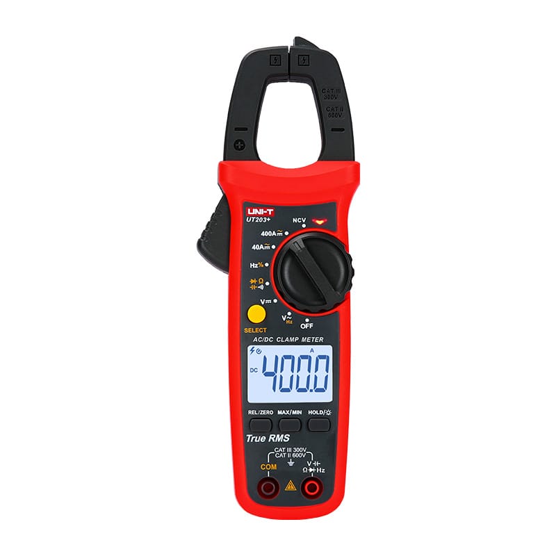 Digital Clamp Meter – UNI-T UT203+ | True RMS | AC/DC Measurement | NCV Function